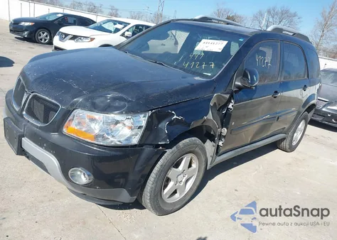 2008 Pontiac Torrent z USA, uszkodzony, nr VIN 2CKDL33F886058878